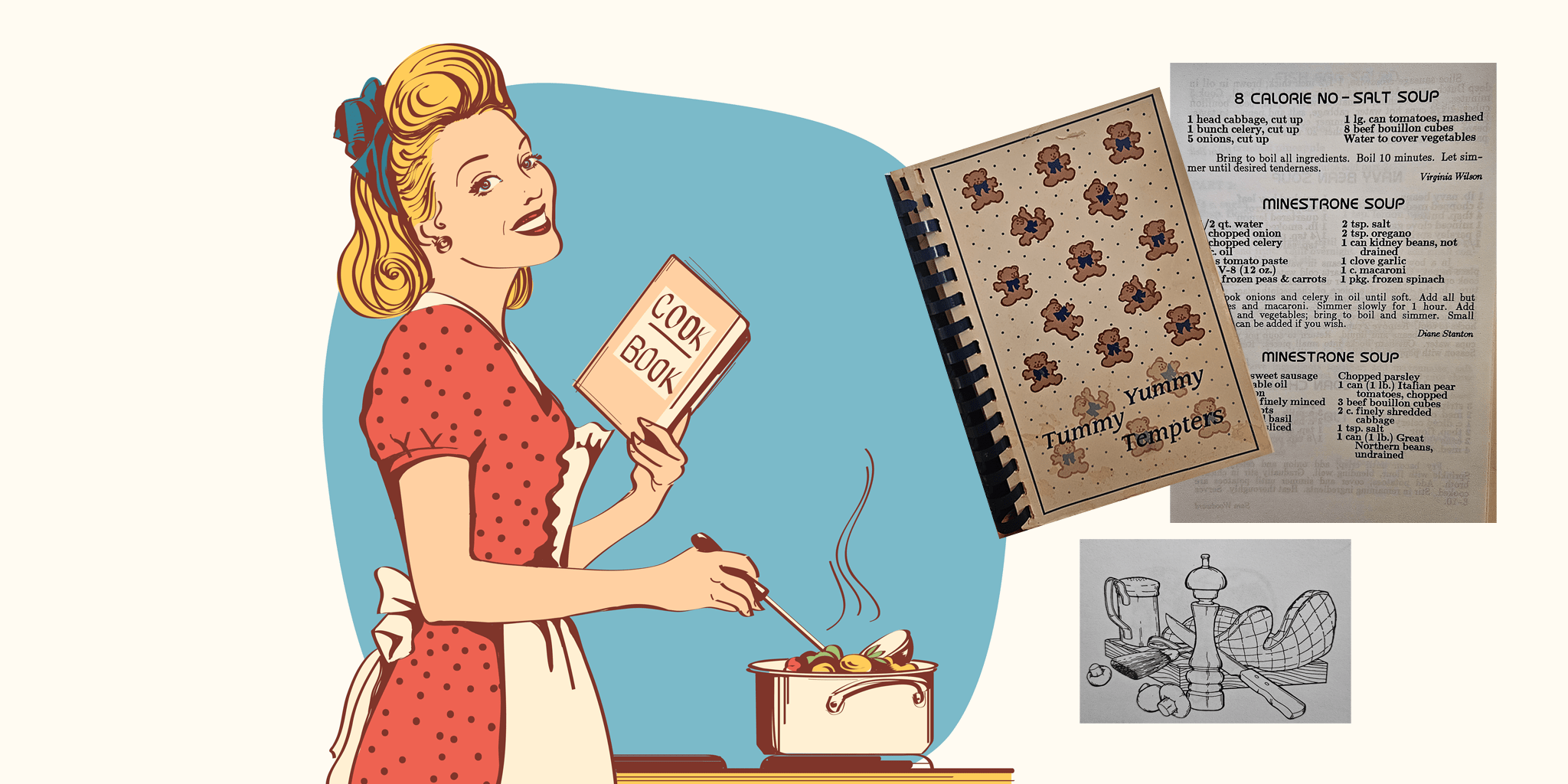 From the Kitchen to the Heart: The Nostalgic Charm of Community Cookbooks - Debs Book Paradise