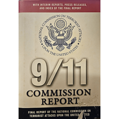 9/11 Commission Report – rare and collectible book from Deb’s Rare Books