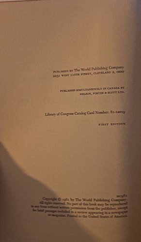 The Treasures of Time: Firsthand Accounts by Famous Archaeologists of Their Work in the Near East — Leo Deuel (First Edition) – rare, vintage, or collectible item from Deb’s Book Paradise