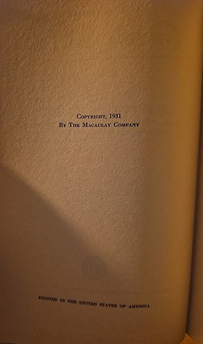Crime & Co. by S. Fowler Wright – rare, vintage, or collectible item from Deb’s Book Paradise