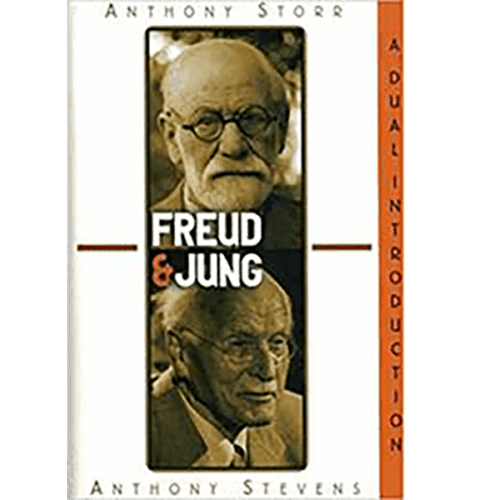 Cover of Freud & Jung: A Dual Introduction featuring portraits of Sigmund Freud and Carl Jung, with bold title text on a white and sepia design.