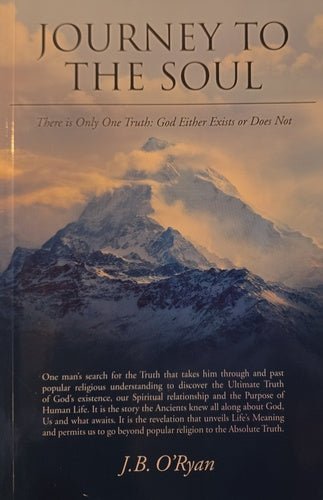 Journey to the Soul hardcover front cover with mountain image