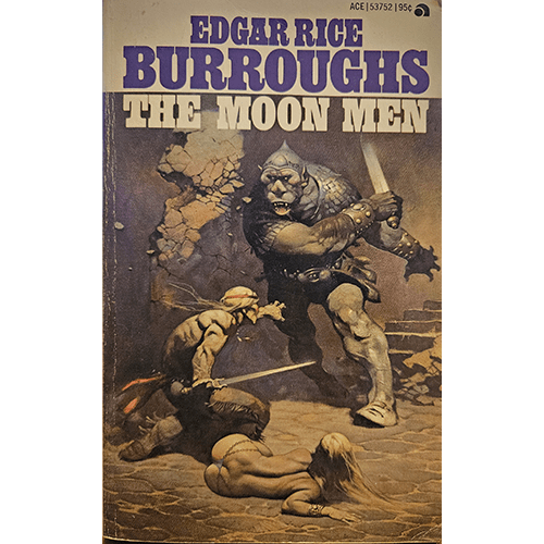 Edgar Rice Burroughs The Moon Men – rare and collectible book from Deb’s Rare Books