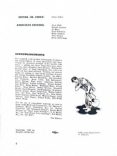 Lift Every Voice! (The Second People’s Song Book) – rare, vintage, or collectible item from Deb’s Book Paradise