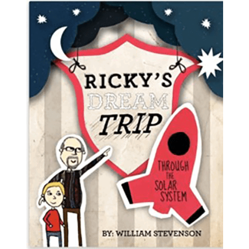 Ricky's Dream Trip to the Solar system – rare and collectible book from Deb’s Rare Books
