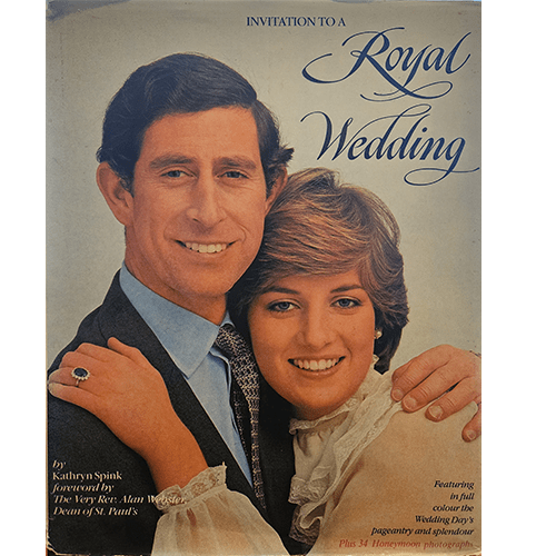 Invitation to a Royal Wedding – rare and collectible book from Deb’s Rare Books
