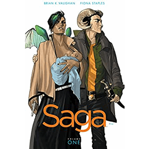 Saga, Vol. 1 (Saga (Comic Series)) Paperback – rare and collectible book from Deb’s Rare Books
