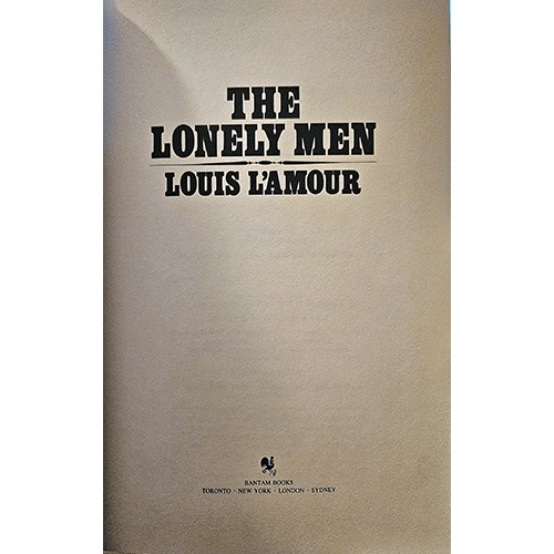 Louis L'Amour Leatherette Collector's Edition: The Lonely Men