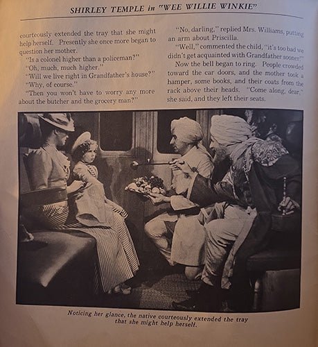 Shirley Temple in Wee Willie Winkie — Vintage 1937 Film Tie - In (Softcover) – rare, vintage, or collectible item from Deb’s Book Paradise