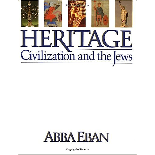 Heritage: Civilization and the Jews – rare and collectible book from Deb’s Rare Books