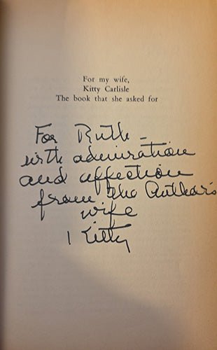 Act One: An Autobiography by Moss Hart - signed – rare, vintage, or collectible item from Deb’s Book Paradise