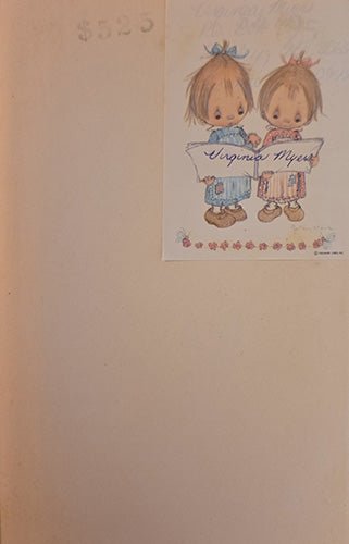 Interior page example showing light underlining