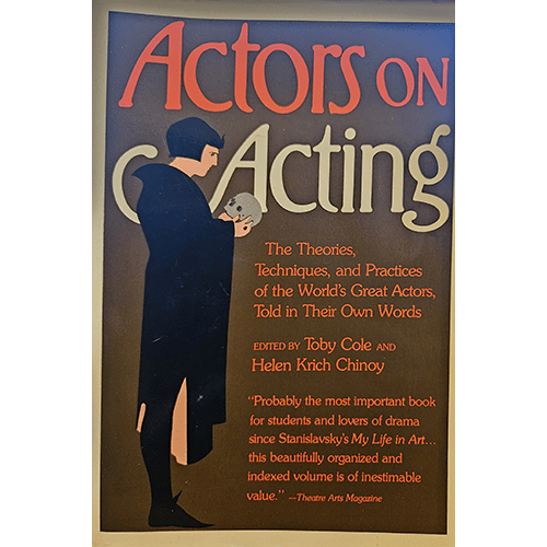 Actors onActing – rare and collectible book from Deb’s Rare Books