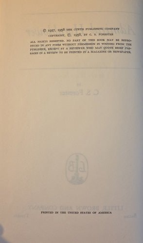 Admiral Hornblower in the West Indies – rare, vintage, or collectible item from Deb’s Book Paradise