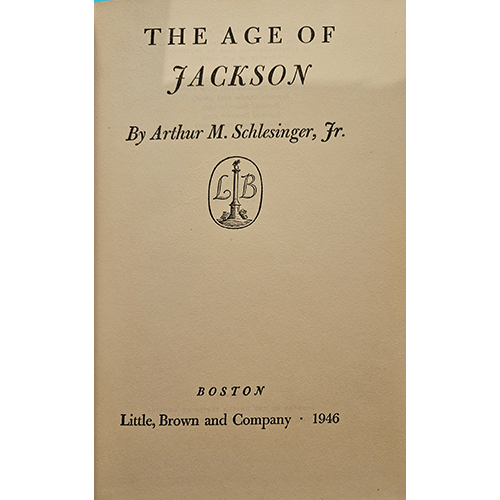 the age of Jackson – rare and collectible book from Deb’s Rare Books