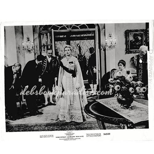 Rare Publicity Still Ingrid Bergman Anastasia 1956 Original - 8x10 - Photo with Censor Seal – rare and collectible book from Deb’s Rare Books