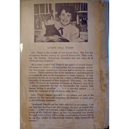 The Peabody Sisters of Salem – rare and collectible book from Deb’s Rare Books