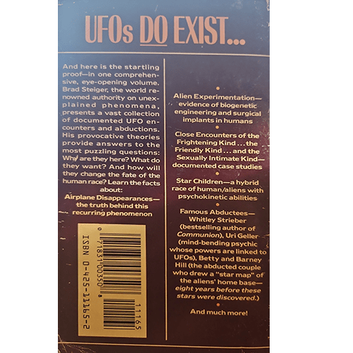 The UFO Abductors – rare and collectible book from Deb’s Rare Books