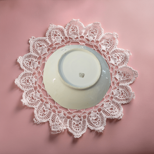 Vintage Pink Floral Teacup with Bonus Saucer – rare and collectible book from Deb’s Rare Books