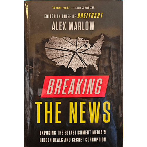 Breaking The News – rare and collectible book from Deb’s Rare Books