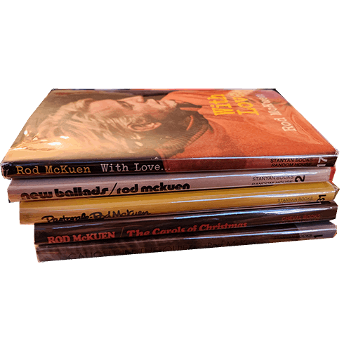 Rod McKuen poetry gift book bundle – rare and collectible book from Deb’s Rare Books