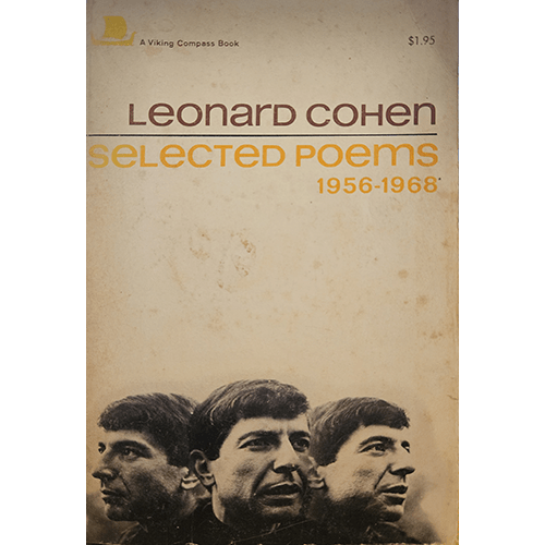 Leonard Cohen Selected Poems – rare and collectible book from Deb’s Rare Books