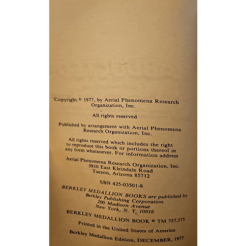 Abducted: Confrontations with Beings from Outer Space – rare and collectible book from Deb’s Rare Books