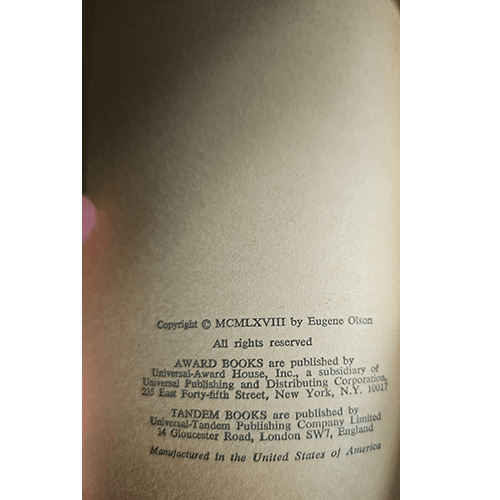 The Mind Travellers – rare and collectible book from Deb’s Rare Books