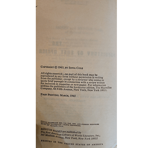 The Prehistory of East Africa – rare and collectible book from Deb’s Rare Books