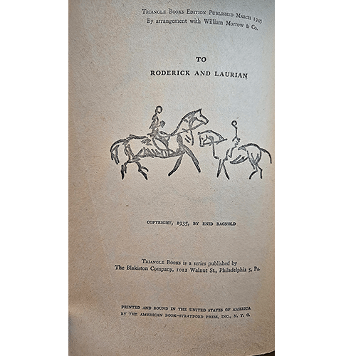 National Velvet – rare and collectible book from Deb’s Rare Books