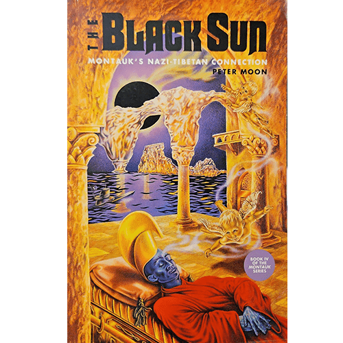Book cover of 'The Black Sun' with mystical design elements and text.