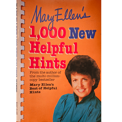 Mary Ellen's 1000 New Helpful Hints – rare and collectible book from Deb’s Rare Books