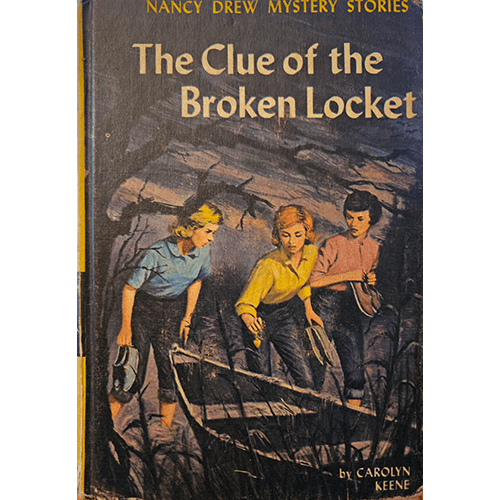 The Clue of The Broken Locket – rare and collectible book from Deb’s Rare Books