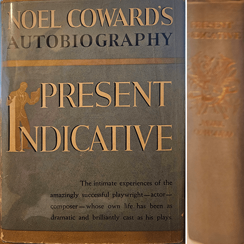 Present Indicative – rare and collectible book from Deb’s Rare Books
