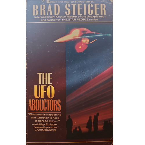 The UFO Abductors – rare and collectible book from Deb’s Rare Books