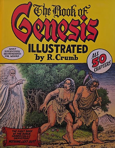 The Book of Genesis Illustrated — R. Crumb (2009 First Edition, First Printing, Near Fine in Brodart) – rare, vintage, or collectible item from Deb’s Book Paradise