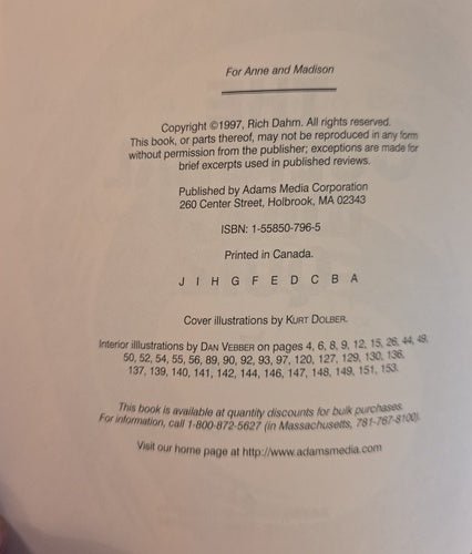 The Cultural Idiocy Quiz copyright page 1997 Adams Media