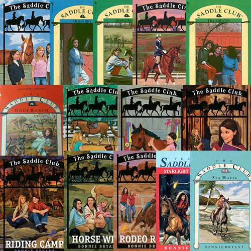 The Saddle Club Set, Vols. 1-14: Young teen full set