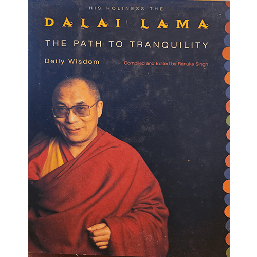 Dalai Lama The Path to tranquility – rare and collectible book from Deb’s Rare Books