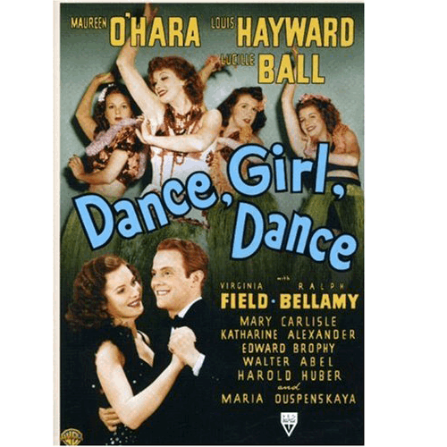 Dance Girl Dance - Lucille Ball – rare and collectible book from Deb’s Rare Books