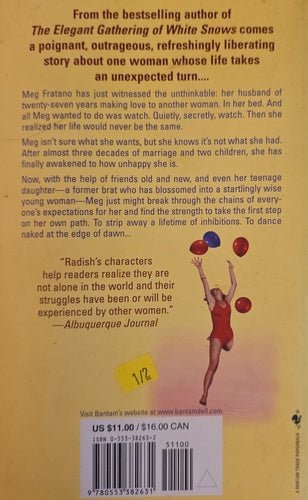 Dancing Naked at the Edge of Dawn paperback back cover with description