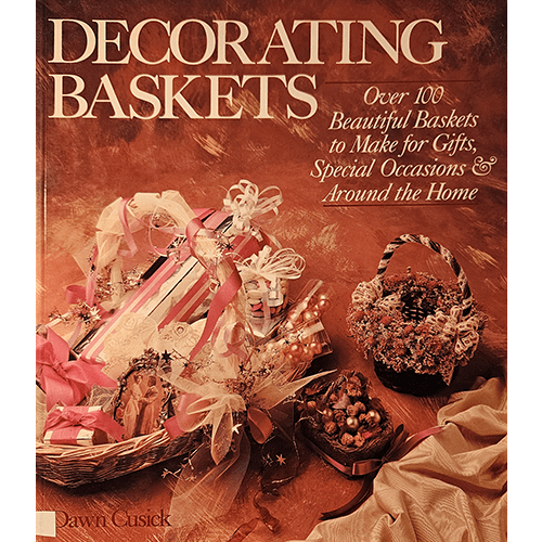 Decorating Baskets – rare and collectible book from Deb’s Rare Books
