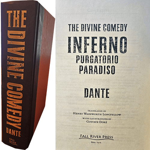 The Divine Comedy Inferno by Dante – rare and collectible book from Deb’s Rare Books