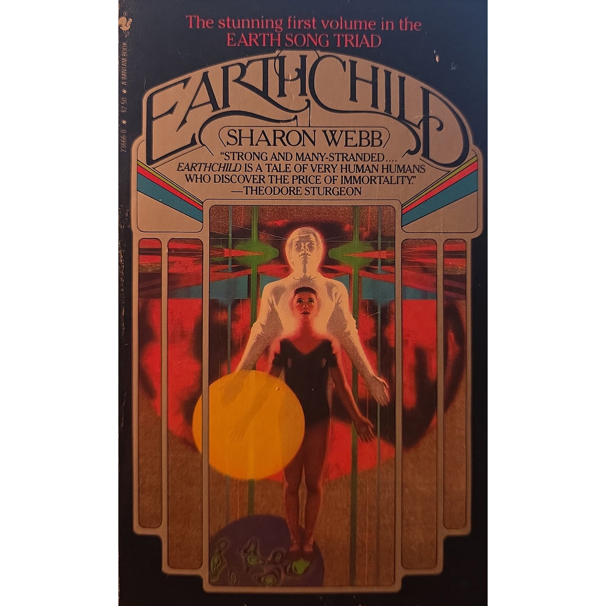 Earthchild by Sharon Webb (Vintage 1983 Bantam Books First Printing) – Cover Art by John Rush