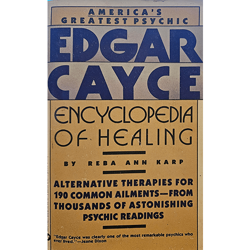 Edgar Cayce Encyclopedia of Healing – rare and collectible book from Deb’s Rare Books