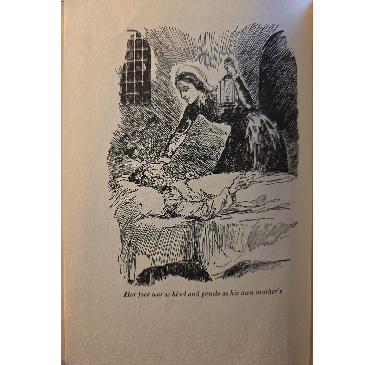 illustration of Florence Nightingale.