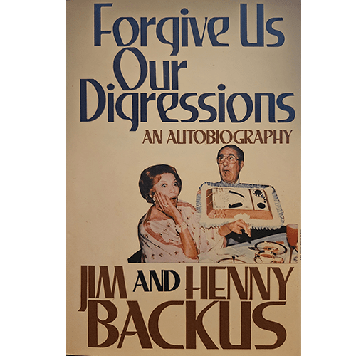 Forgive us Our Digressions – rare and collectible book from Deb’s Rare Books