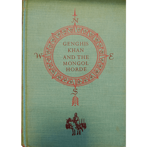 Genghis Khan and the Mongol Horde - Landmark Books - HC – rare and collectible book from Deb’s Rare Books