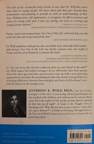 Paperback back cover with reviews and author photo