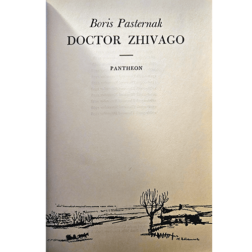 Dr. Zhivago – rare and collectible book from Deb’s Rare Books